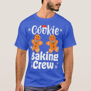 Camiseta Cookie Baking Team Captain Christmas bakers Ginger