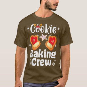 Camiseta Cookie Baking Team Captain Christmas bakers Ginger