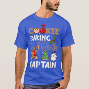 Camiseta Cookie Baking Team Captain Gingerbread Christmas 1