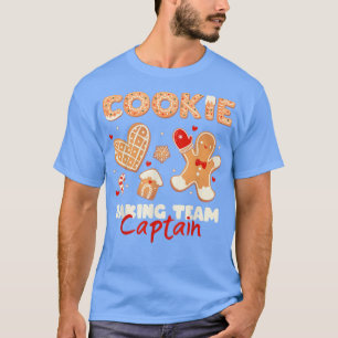Camiseta Cookie Baking Team Captain Holiday Christmas Ginge