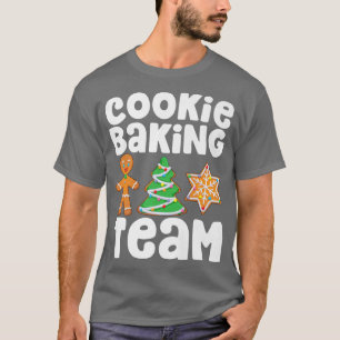Camiseta Cookie Baking Team Christmas Gingerbread Family Te