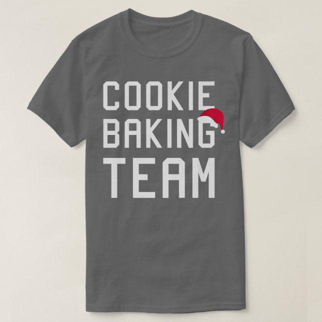 Camiseta Cookie Baking Team Christmas merch  (Diseño del anverso)