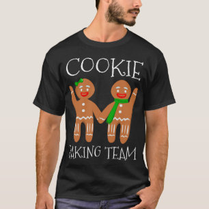 Camiseta Cookie Baking Team - Gracia divertida de navidad v