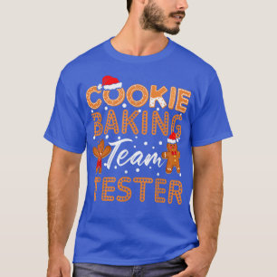 Camiseta Cookie Baking Team Tester Funny Gingerbread Christ