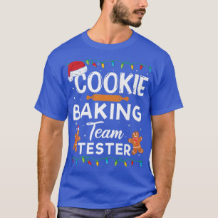 Camiseta Cookie Baking Team Tester Gingerbread Funny Christ
