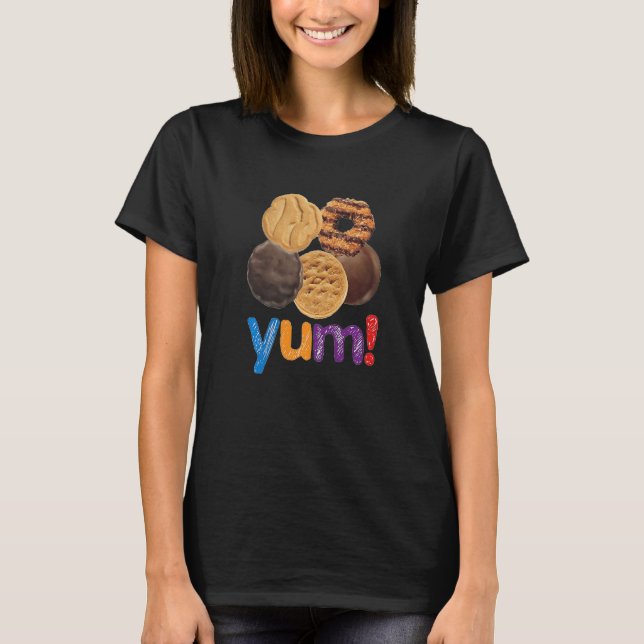 Camiseta Cookie de chocolate a juego con disfraz de Hallowe (Anverso)