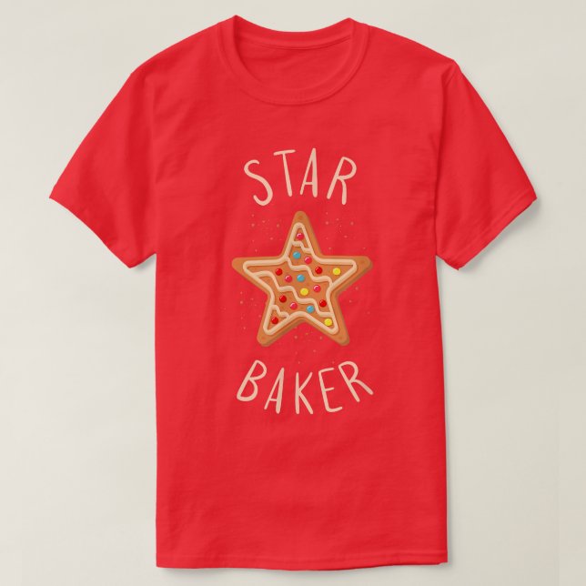 Camiseta Cookie de Estrella de Bake (Diseño del anverso)