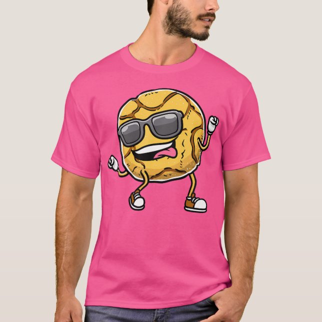 Camiseta Cookie de jengibre bailable con gafas de sol (Anverso)