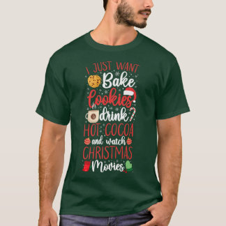 Camiseta Cookie de Navidades de hornear