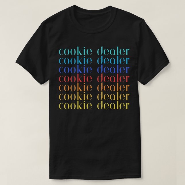 Camiseta Cookie Dealer (Diseño del anverso)