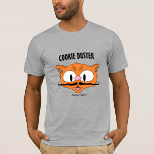 Camiseta COOKIE DUSTER Funny Personalizado Mustache Cat