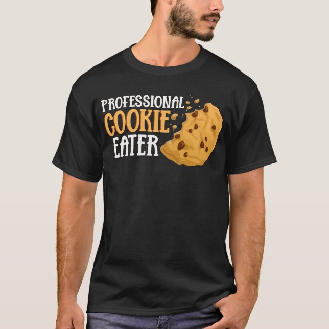 Camiseta Cookie Eater Foodie Biscuit Lover (Anverso)