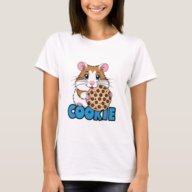 Camiseta Cookie hamster (Anverso)