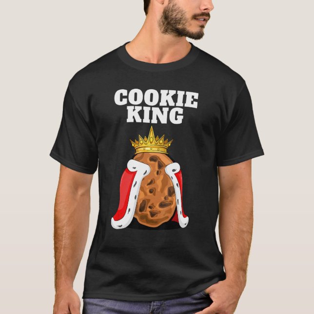 Camiseta Cookie King Mens Cookie Biscuits Cuidad Cookie (Anverso)