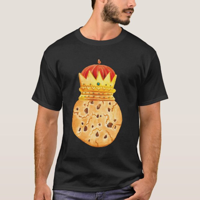 Camiseta Cookie King Pocket Baker Family Pareja De Coincide (Anverso)