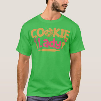 Camiseta Cookie Lady Baking Pastry Baker Chef Sweet T