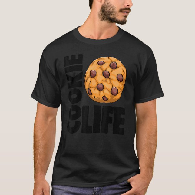 Camiseta Cookie Life Baked Women Choco Chip Cookie Fiesta (Anverso)