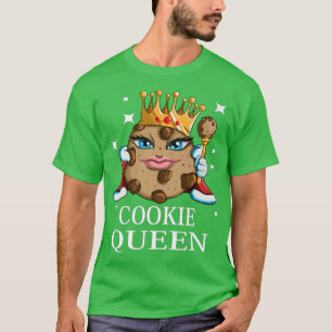 Camiseta Cookie Lover, una mujer, dulce de galletas.