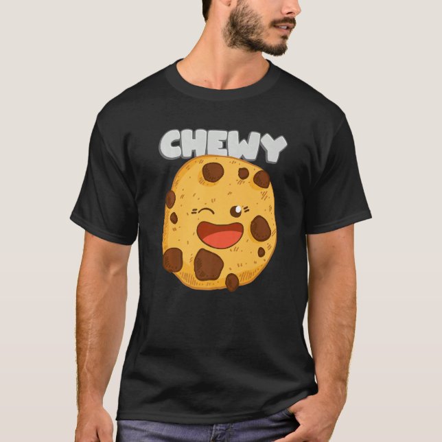 Camiseta Cookie mascullada de galletas recién horneadas (Anverso)
