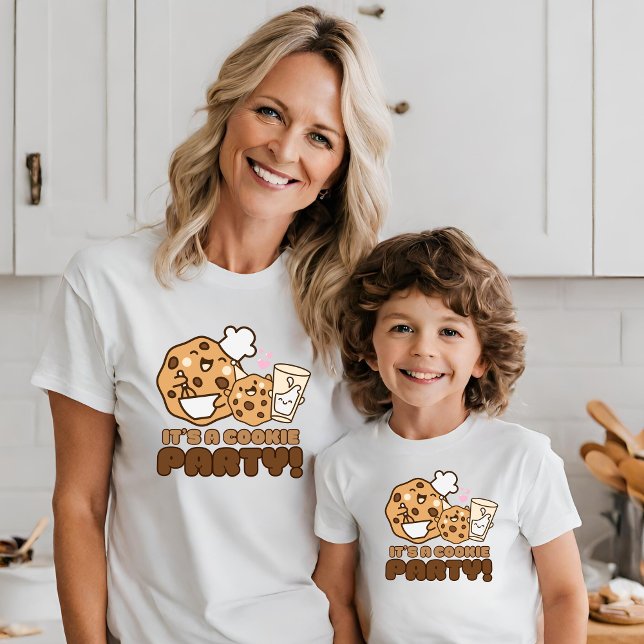 Camiseta Cookie Mom Shirt | Fiesta de cookies | DÍA DE LA M (Subido por el creador)