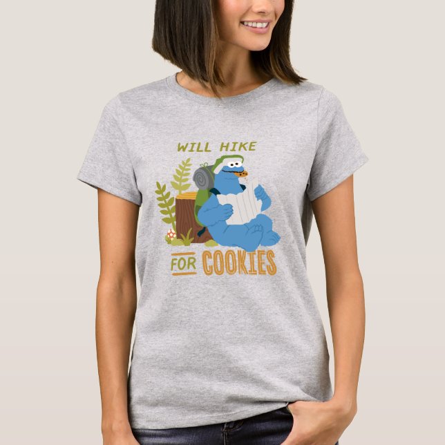 Camiseta Cookie Monster | Alquiler De Cookies (Anverso)