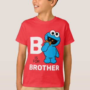 Camiseta Cookie Monster   B es para Brother
