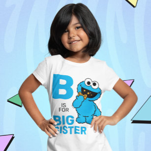 Camiseta Cookie Monster   B es para Gran Hermana