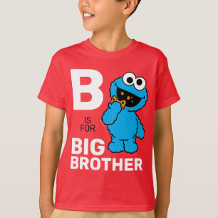 Camiseta Cookie Monster   B es para Gran Hermano