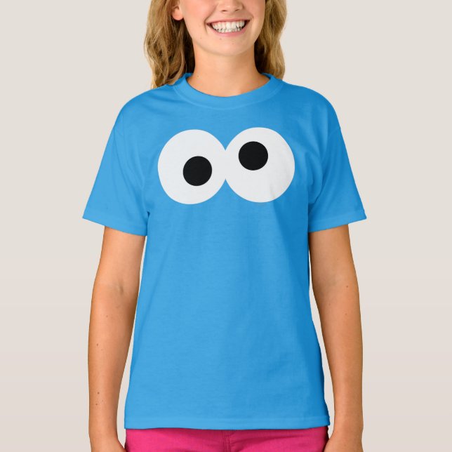 Camiseta Cookie Monster Big Face (Anverso)