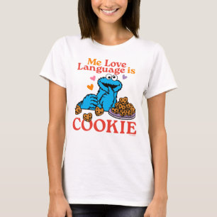 Camiseta Cookie Monster   Cita el día de San Valentín