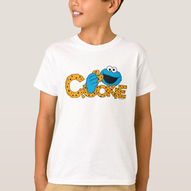 Camiseta Cookie Monster | Cookie! (Anverso)