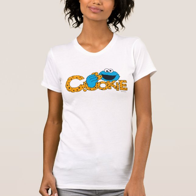 Camiseta Cookie Monster | Cookie! (Anverso)
