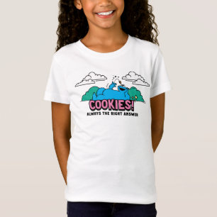 Camiseta Cookie Monster   Cookies Siempre la respuesta corr