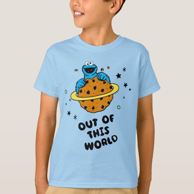 Camiseta Cookie Monster | Fuera de este mundo (Anverso)
