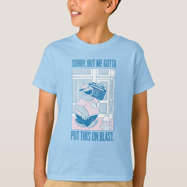 Camiseta Cookie Monster | Lo Siento Pero Me Tengo (Anverso)