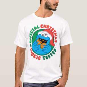 Camiseta Cookie Monster   Navidades oficiales Cookie Tester