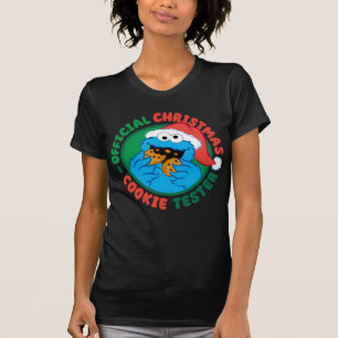 Camiseta Cookie Monster   Navidades oficiales Cookie Tester