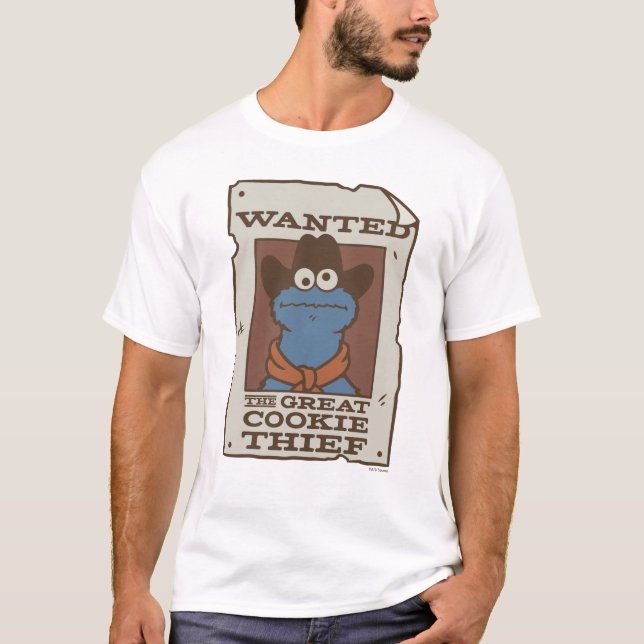 Camiseta Cookie Monster | Poster deseado (Anverso)