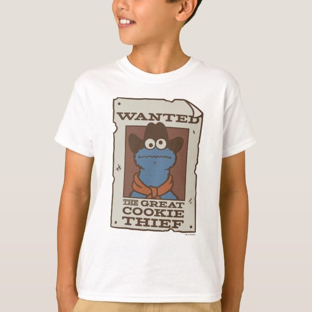 Camiseta Cookie Monster | Poster deseado (Anverso)