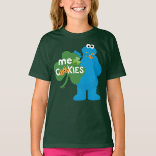 Camiseta Cookie Monster   Shamrock Love