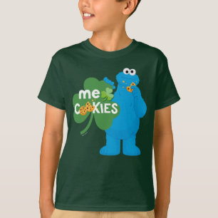 Camiseta Cookie Monster   Shamrock Love