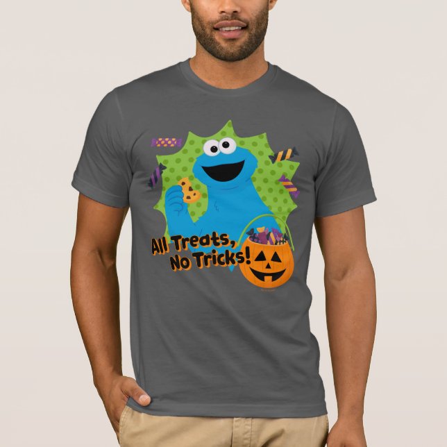 Camiseta Cookie Monster | ¡Todos los tratamientos, sin truc (Anverso)