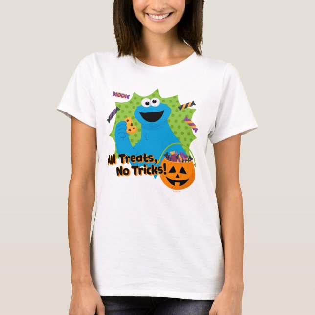Camiseta Cookie Monster | ¡Todos los tratamientos, sin truc (Anverso)