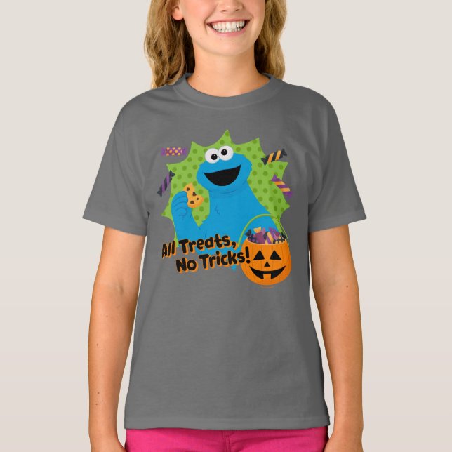 Camiseta Cookie Monster | ¡Todos los tratamientos, sin truc (Anverso)