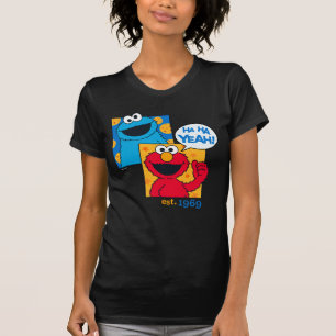 Camiseta Cookie Monster y Elmo   Ha Ha Yeah