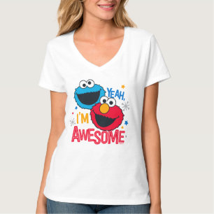 Camiseta Cookie Monster y Elmo   Sí, soy increíble