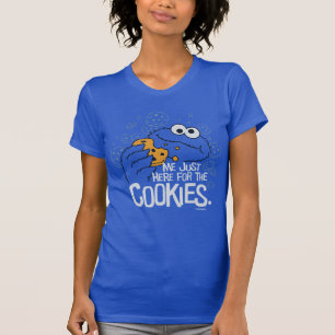 Camiseta Cookie Monster   Yo solo aquí para las galletas