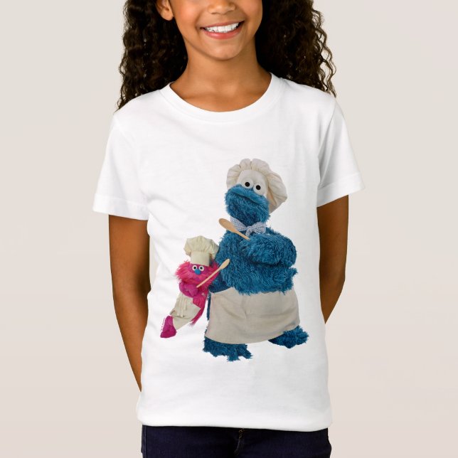 Camiseta Cookie Monster's Food Truck Partners (Anverso)
