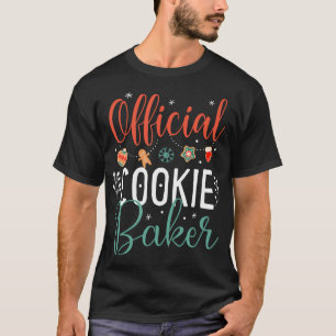 Camiseta Cookie oficial Baker Navidades divertidos Parejas