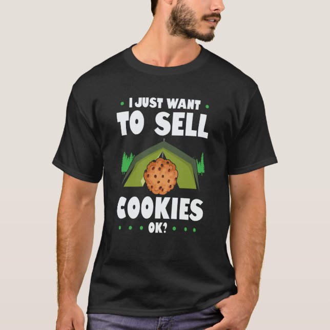 Camiseta Cookie Scout For Cookie Dealer Cookie Seller Cooki (Anverso)